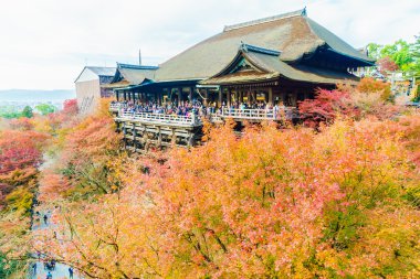 Kiyomizu tapınağında güzel mimari