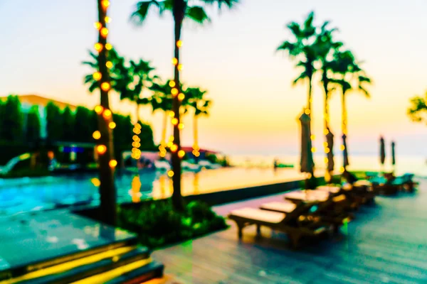 Gyönyörű luxus medence blur — Stock Fotó