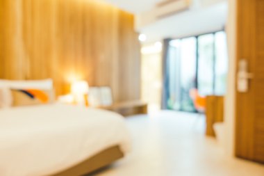 lüks yatak odası iç bulanıklık