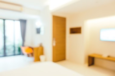 lüks yatak odası iç bulanıklık