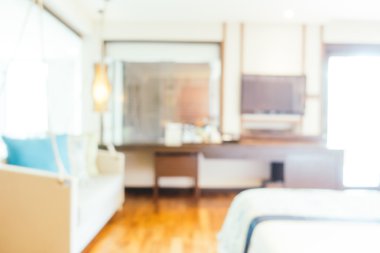 lüks yatak odası iç bulanıklık