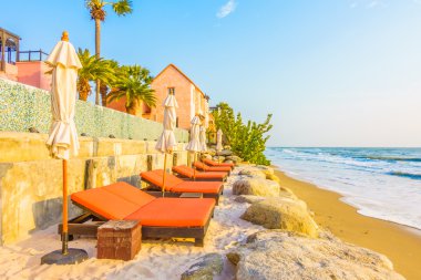 Güzel tropikal deniz ve plaj