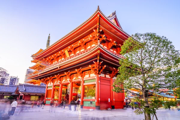 Sensoji Temple в Токіо в Японії — стокове фото