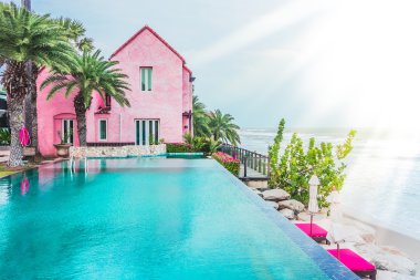 güzel lüks Yüzme Havuzu