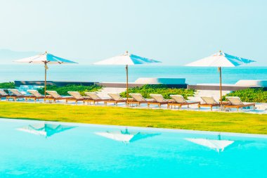 Güzel lüks hotel Yüzme Havuzu