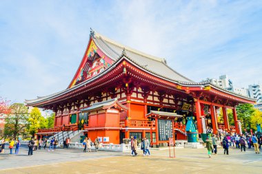 Güzel mimari Sensoji Tapınağı