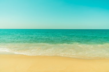 Güzel sahil ve deniz