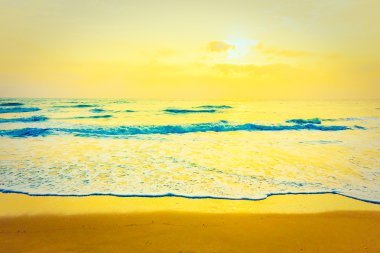 Vintage deniz ve plaj