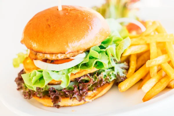 Frische leckere Hamburger — Stockfoto