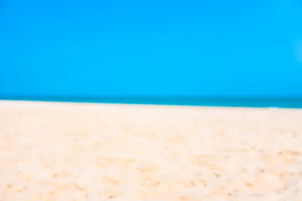 Güzel bir plaj ve deniz bulanıklığı — Stok fotoğraf