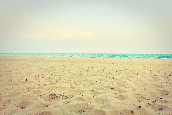 Bela praia e mar — Fotografia de Stock