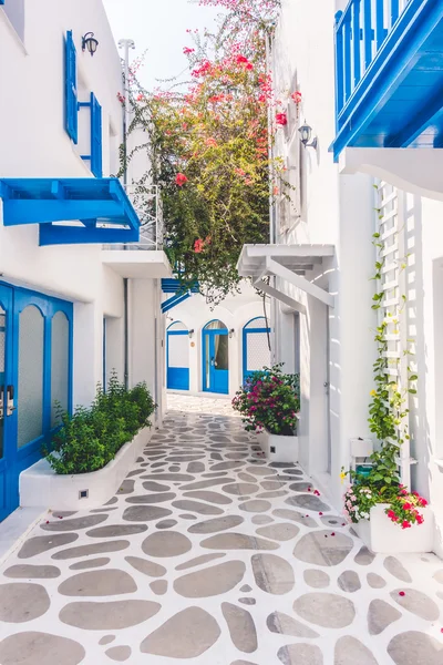 Beautiful architecture with santorini and greece style — Stock Photo, Image