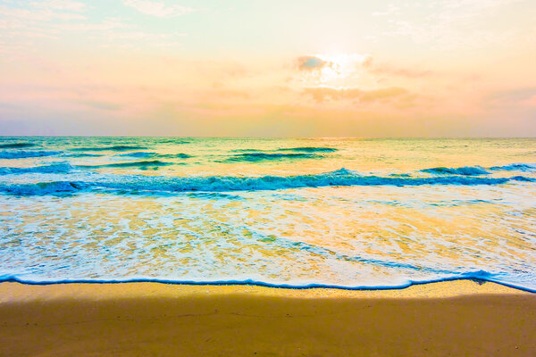 Vintage sea and beach