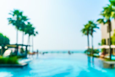 Soyut bulanıklık otel Havuzu