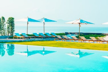 Güzel lüks hotel Yüzme Havuzu