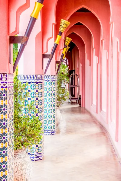 Beautiful Architecture with morocco style — Stock Photo, Image