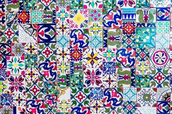 Morocco mosaic tiles textures