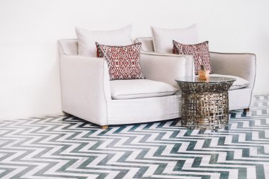 Güzel lüks yastıklar kanepe dekorasyon