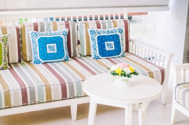 Güzel lüks yastıklar kanepe dekorasyon