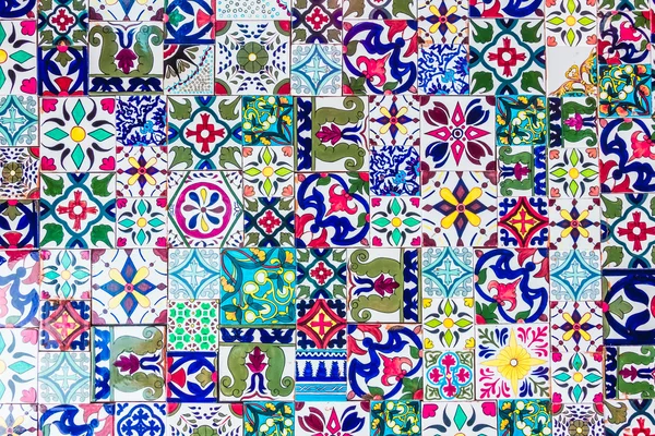 Morocco mosaic tiles textures — Stock Photo, Image