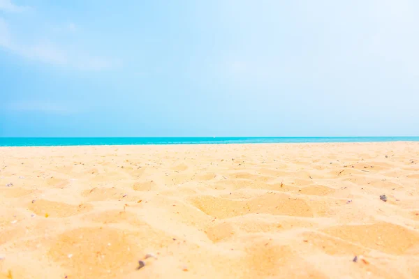 Güzel boş kum plaj — Stok fotoğraf