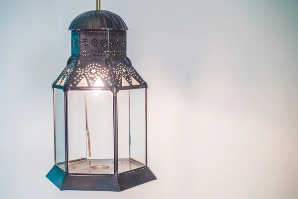 Lanterna luz Marrocos — Fotografia de Stock