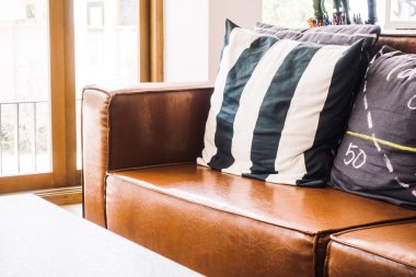 Güzel lüks yastıklar kanepe dekorasyon