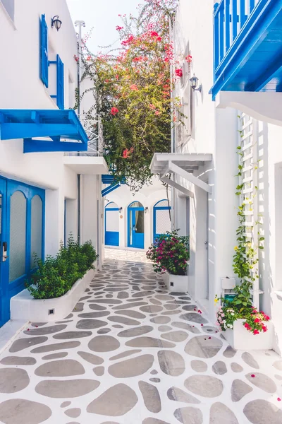 Bella architettura con santorini e stile greco — Foto Stock