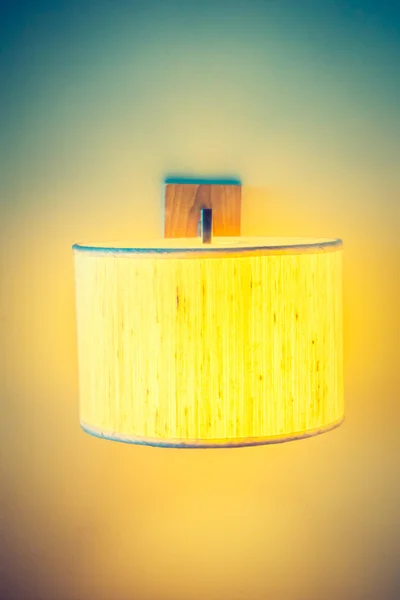 Luz lâmpada decoração — Fotografia de Stock
