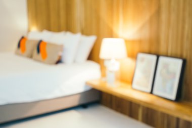 lüks yatak odası iç bulanıklık