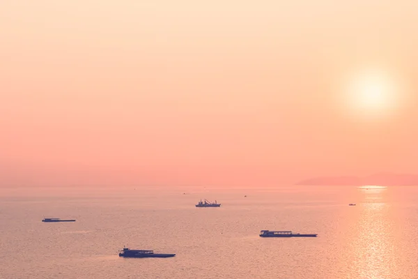 Beautiful Sunset on the sea — Stock Photo, Image