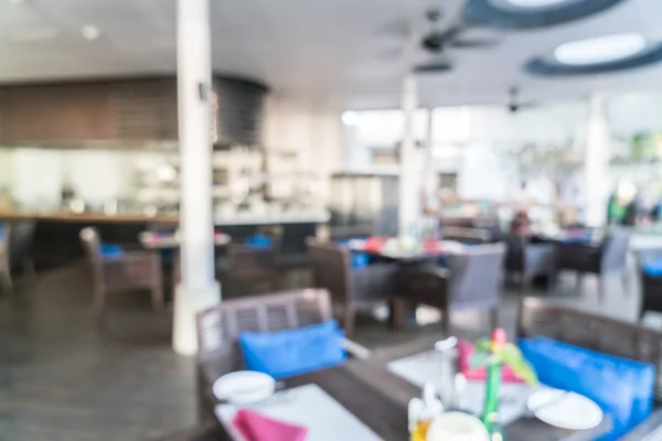 Blur Restaurang interiör bakgrund — Stockfoto