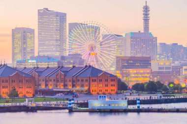 Yokohama manzarası şehir