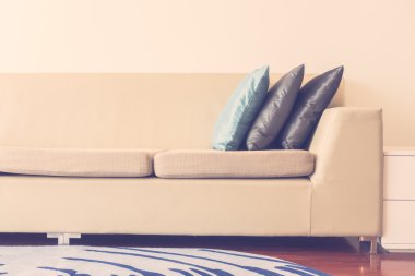 Güzel lüks yastıklar Divan