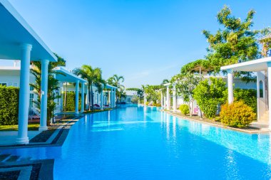 Güzel lüks Açık Yüzme Havuzu