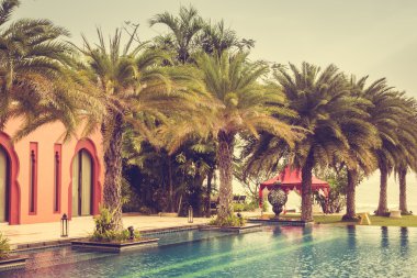 Güzel lüks vintage Yüzme Havuzu