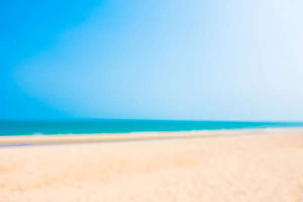 Güzel bir plaj ve deniz bulanıklığı — Stok fotoğraf