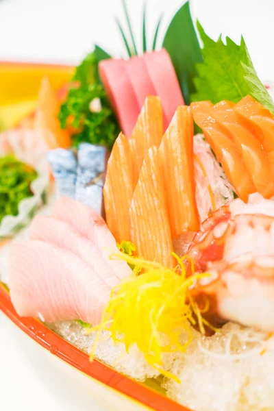Sashimi crudo de pescado fresco — Foto de Stock