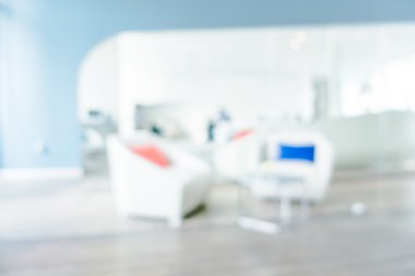 Oturma odası iç için arka plan bulanıklık