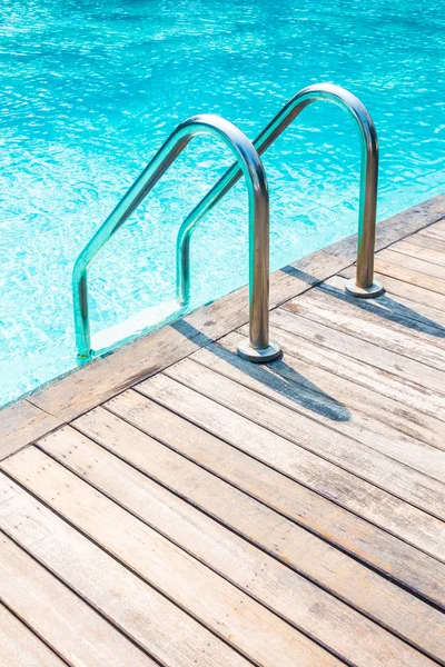 Escaleras de piscina — Foto de Stock