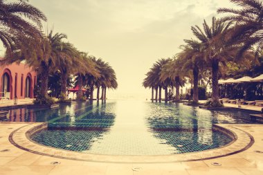 Güzel lüks vintage Yüzme Havuzu