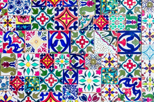 Marruecos mosaico texturas azulejos — Foto de Stock