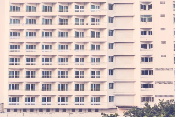 建物の窓パターン テクスチャ外観 — ストック写真