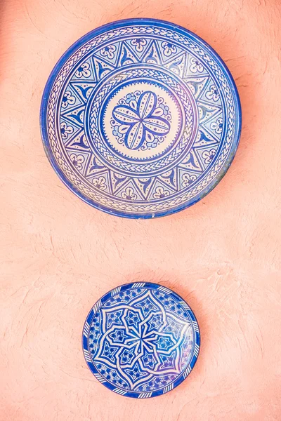 Plate morocco decoration on wall — Stock Photo, Image