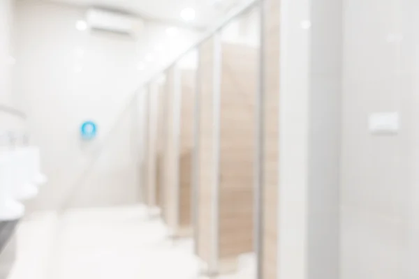 Blur toilet room interior — Stock Photo, Image