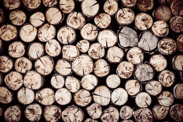 Drewno kominkowe rejestruje tekstury — Zdjęcie stockowe