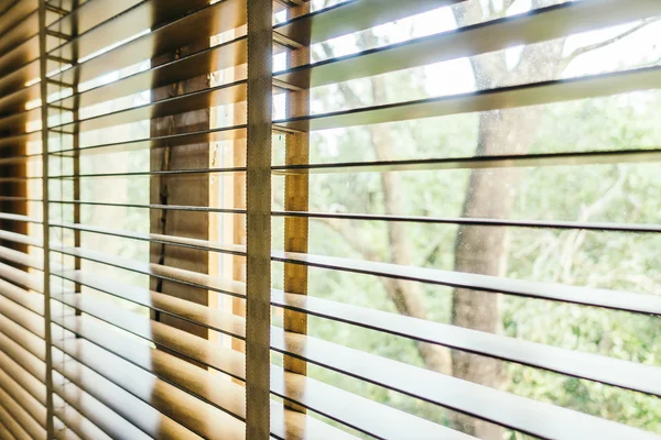 Blinds window decoration — Stock Photo, Image