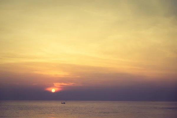 美しい空の夕日 — ストック写真