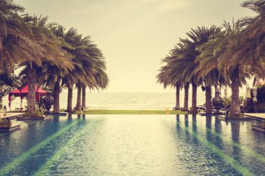 Güzel lüks vintage Yüzme Havuzu