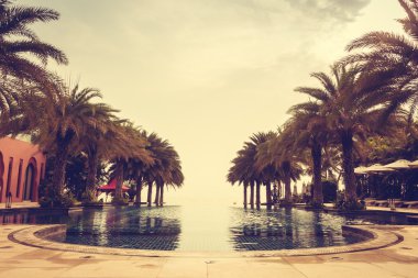 Güzel lüks vintage Yüzme Havuzu